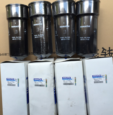 Japan,KOMATSU Diesel engine parts， KOMATS FUEL FILTERS, bypass filters for komatsu genune parts 600-212-1511