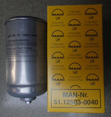 Germany,MAN diesel engine parts,,D2866LE201,D2876LE203,fuel filters for MAN,H34WK